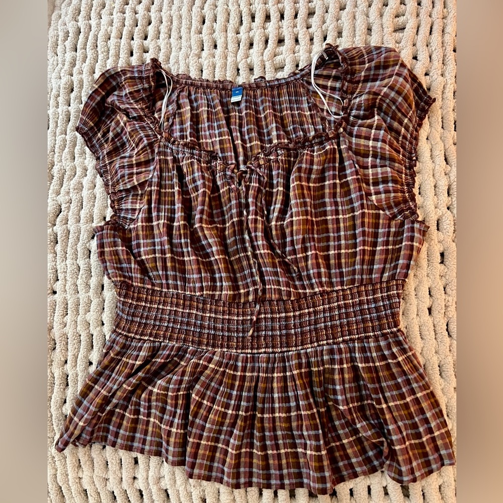 Old Navy Off the shoulder Peplum Top Size XXL